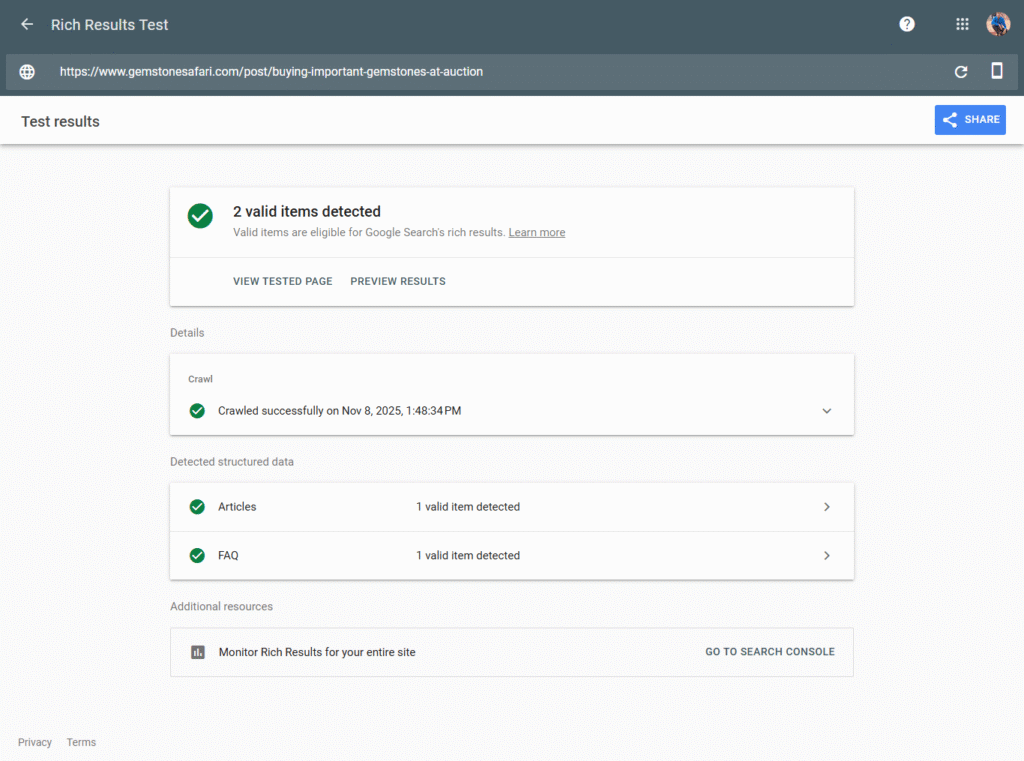 Article Schema Markup Generator